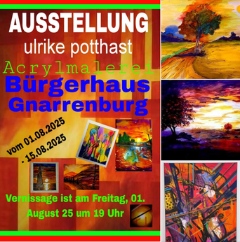 Ausstellung in Gnarrenburg Ulrike Potthast