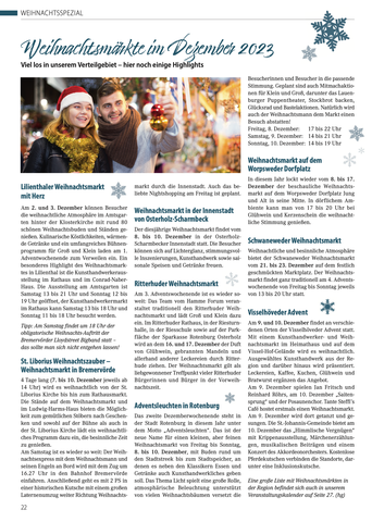 Weihnachtsmarkt Guide ROW OHZ VER BRV