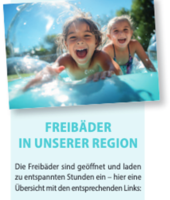 Freibad Liste