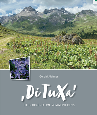Großes Tuxer Alpen-Buch, TuXer Alpen, Tuxer Führer, Tuxer Wanderführer, Großes Tuxer Buch, TuXer Berge, Tuxer Täler, Glockenblume vom Mont Cenis