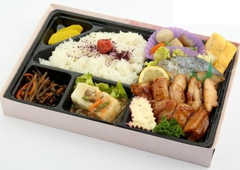 味噌とんかつ弁当写真