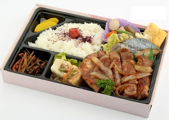 味噌とんかつ弁当写真