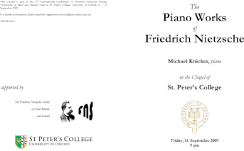 Nietzsche - MichaelvanKrueckers Webseite! Nietzsche - MichaelvanKrueckers Webseite!