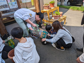 中等部が初等部のサポート！