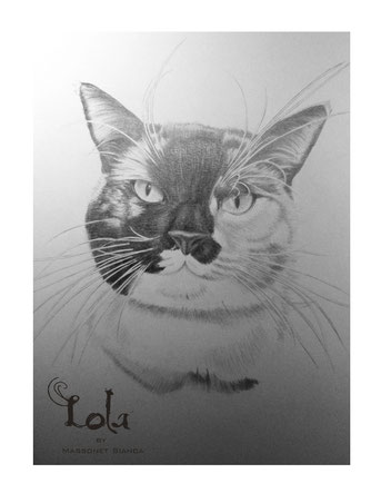 Lola - Pawtrait by Bianca Massonet