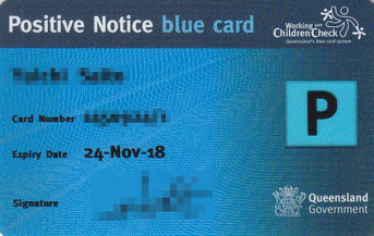 Blue Card - Paid (P)