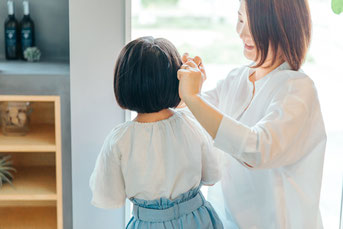 子どもの朝の支度