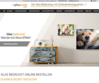 glasposter.com – Jimdo Online-Shop