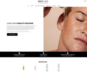 www.beautyhills.ch Jimdo Webseite