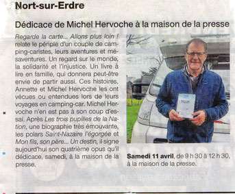 Ouest France 10 avril 2015