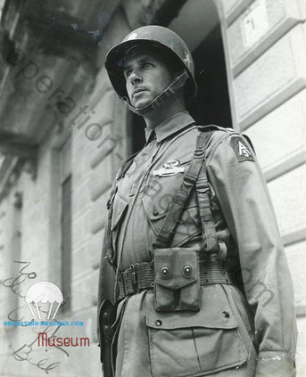 Colonel William Yorborough, new 509 commander . Naples Italy.