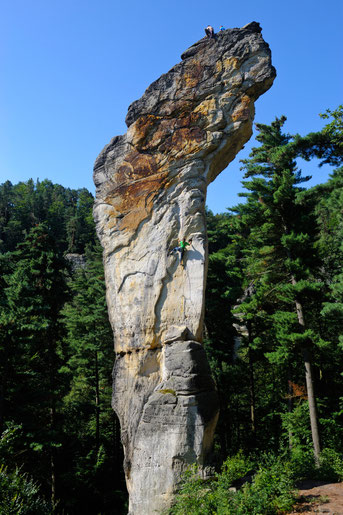 Kobyla, Böhmischer Weg, VIIc/böhm., Foto: Helmut Schulze, 2017