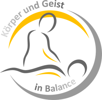 Logo Massagepraxis gelb-grau