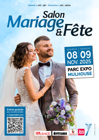Salon du Mariage & Fête à Mulhouse 08 et 09 Novembre 2025