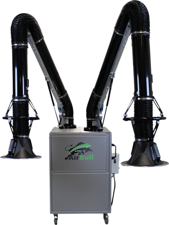 AirBull-P 3500 Staubabsaugung – Filteranlage mit Arm AirMex Rosenheim