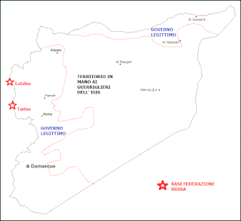 La situazione in Siria. / © AeroStoria