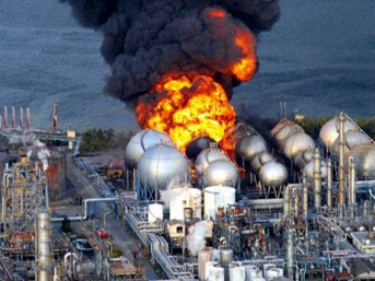Eksplosionen på atomkraftværket i Fukushima