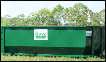 Southern Solid Waste 30 yard roll off container