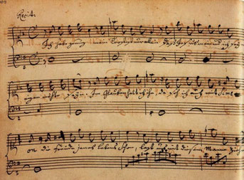 Cahier de notes d'Anna Magdalena