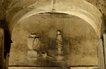 Particolare della Basilica Sotterranea di Porta Maggiore