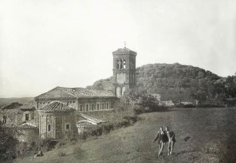 San Giovanni in Argentella in una foto d'epoca