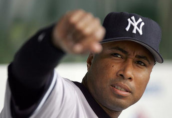 Nella foto Bernie Williams