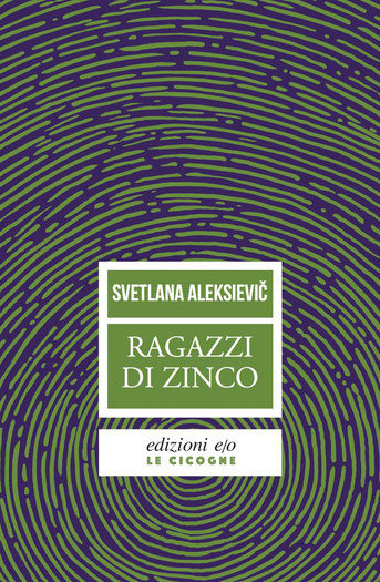 La copertina di "Ragazzi di zinco" di Svetlana Aleksievic