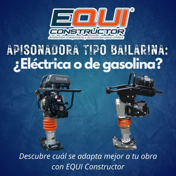 Apisonadora Bailarina Eléctrica o Gasolina