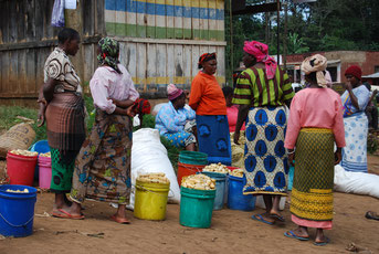 Markt in Marangu