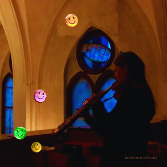 Saxophon in der Kirche der Stille - Kristina Mohr