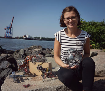 Gründerin Kristin ist jetzt ein Startup Face der Uni Hamburg