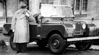 Churchill bei Jeep