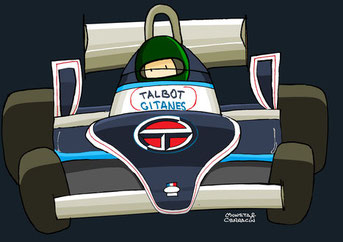 Jacques Laffite by Muneta & Cerracín
