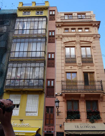 das wohl schmalste Haus Europas in Valencia