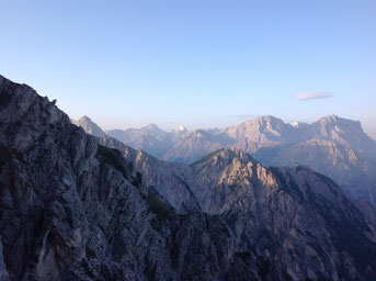 Morgen in den Dolomiti