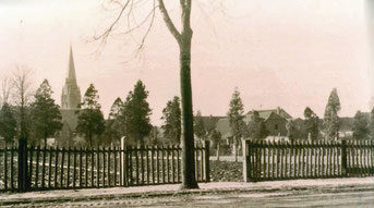 Alter Friedhof im heutigen Stadtpark - Foto: Stadtarchiv