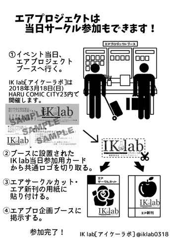 参加方法 Iklab ページ