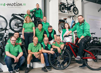 e-Bikes in der e-motion e-Bike Welt in Düsseldorf kaufen