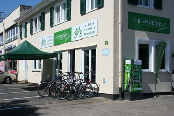 e-Bikes in dem e-motion e-Bike Premium-Shop in Bonn kaufen