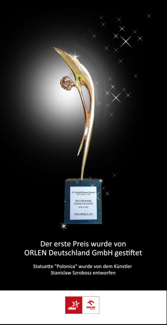 Polonica Statuette - 1. Preis des Wettbewerbes "Junge Talente"