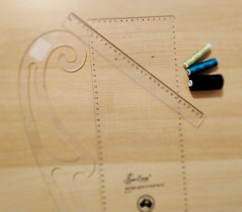 règle de couturier, règle japonaise de couture