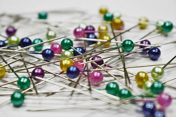 épingles de couture