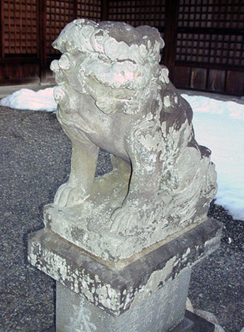 山梨縣護國神社 狛犬