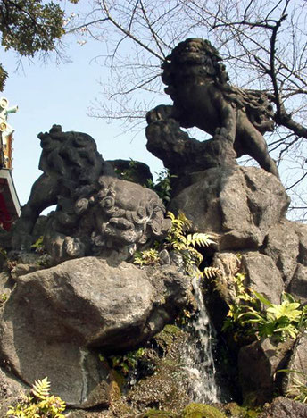 神田神社（神田明神） 獅子山