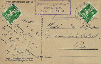 Christoph Meissner Verlag Zürich, gestempelt am 14. Juni 1914
