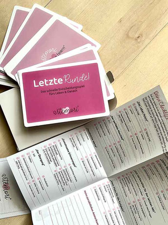 Letzte Runde – das Kartenset von artemori