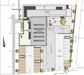 Übersichtsplan Objekt Fallenstraße