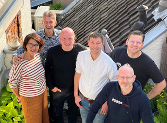 VLNR: Ellen, Rik, Bastiaan, Koen, Niels en Martijn