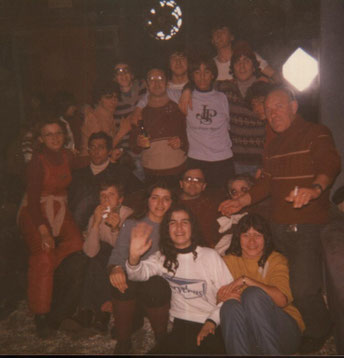 Superradio foto di gruppo ascoltatori