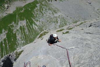 Klettern, Mehrseillängen, Schweiz, Ofen, Chrüzspinne, Kreuzspinne, Chriizspinne, multipitch, Melchtal